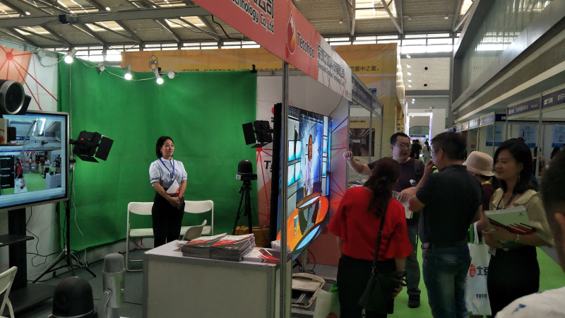 虛擬錄播實況展示