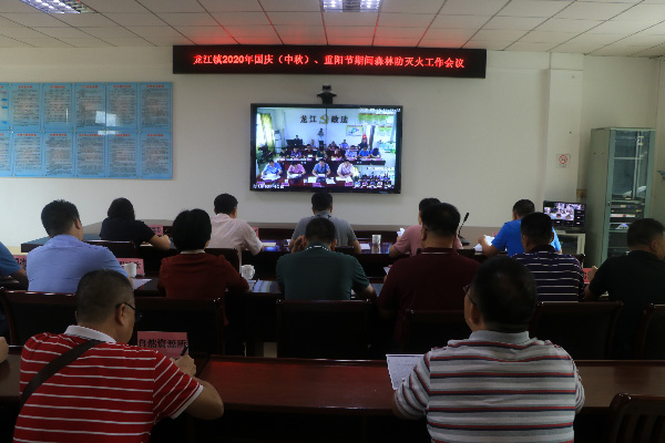動狐案例龍江鎮召開中秋國慶節前工作視頻會議 動狐案例龍江鎮召開中秋國慶節前工作視頻會議