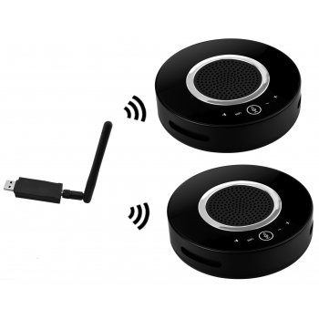 Q32W 2.4G無線級聯視頻會議全向麥克風