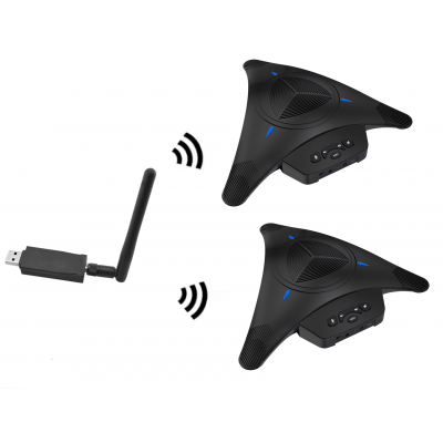 X32W 2.4G無線級聯視頻會議全向麥克風